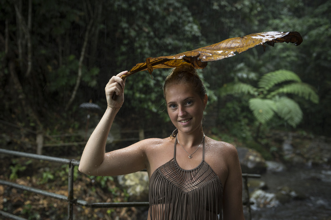 Survival Trekking in The Rainforest Photo