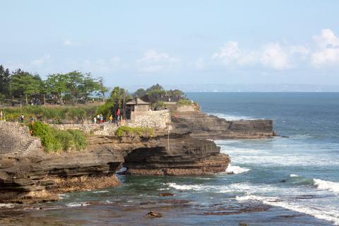 Morning Adventure at Tanah Lot Indonesia