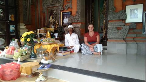 Brahman Blessing & Elephant Cave Tour Indonesia