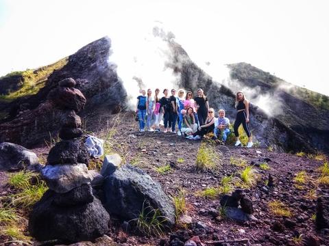 Safari to Caldera Volcano Batur Indonesia