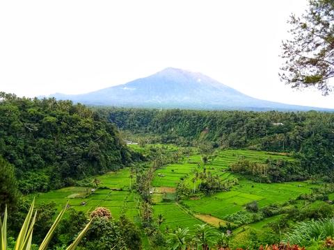 Safari to Caldera Volcano Batur Indonesia