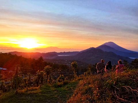 Safari to Caldera Volcano Batur Indonesia