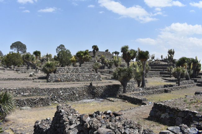 Ancient Paths and Volcanic Landscapes: Cantona & Alchichica Lagoon Photo
