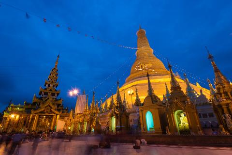 Shwedagon Pagoda Night Market Tour Myanmar