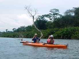 Chagres River in Expedition Kayaks