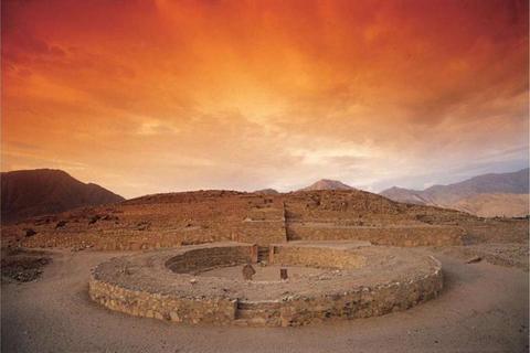 Trip from Huaraz to Lima with visit to Caral Ruins on route