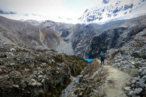 Trekking to Lagoon 69 Peru