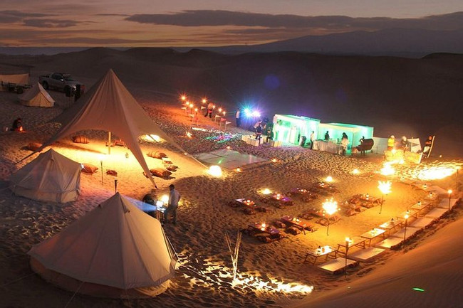 Glamping on the Huacachina Desert in Ica photo