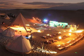 Glamping on the Huacachina Desert