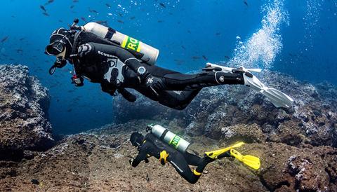 Buceo para buzos certificados en Pucusana