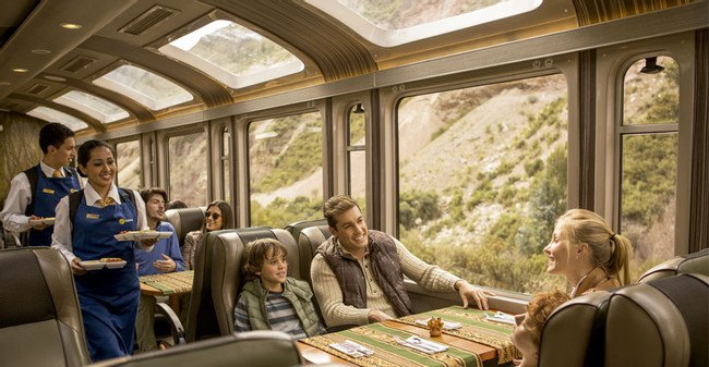 Vistadome Train - Ollantaytambo to Aguas Calientes photo