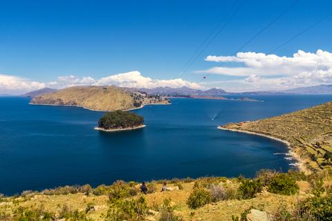 Viaje de un día de Puno a La Paz en catamarán y autobuses