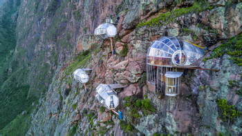Almuerzo en Skylodge por vía ferrata y tirolesa photo 2