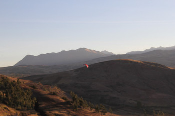 Paragliding Tandem Flight over the Sacred Valley