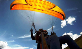 Paragliding Tandem Flight over the Sacred Valley