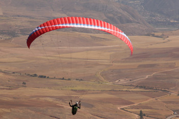 Paragliding Tandem Flight over the Sacred Valley