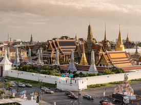 Bangkok – Grand Palace – Wat Pho – Klong (canal tour) – Wat Arun, Full Day