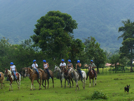 Horseback ride to La Fortuna Waterfall