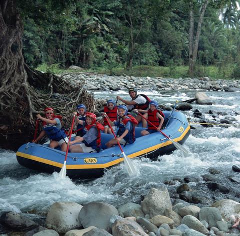Pejibaye River Class I-II Rafting