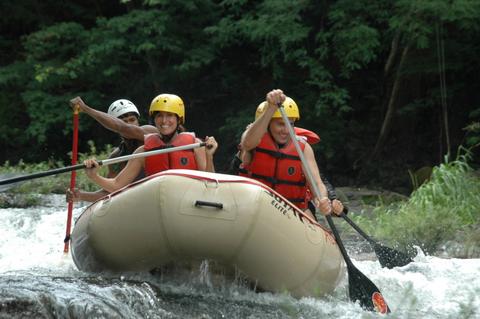 Tenorio River Rafting Class III/IV Costa Rica
