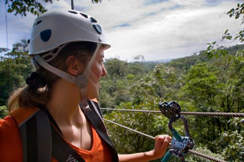 Tour de canopy Rain Forest