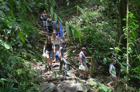 3 in 1 Safari Float, La Fortuna Waterfall and Volcano Hike
