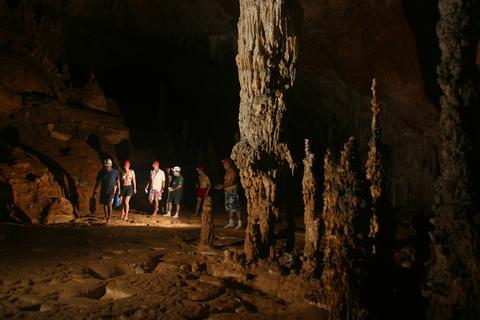 Cave Tubing in Actun Tunichil Muknal  Belize