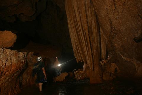 Cave Tubing in Actun Tunichil Muknal  Belize