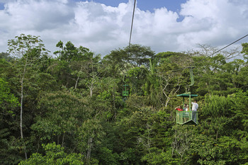 Aerial Tram and Gatun Lake photo 2
