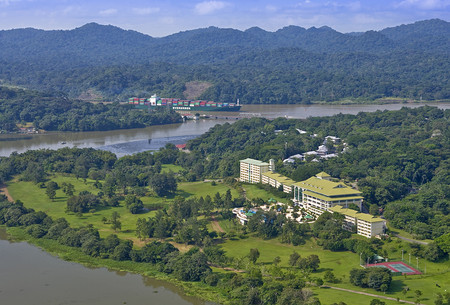 Aerial Tram and Gatun Lake photo 3