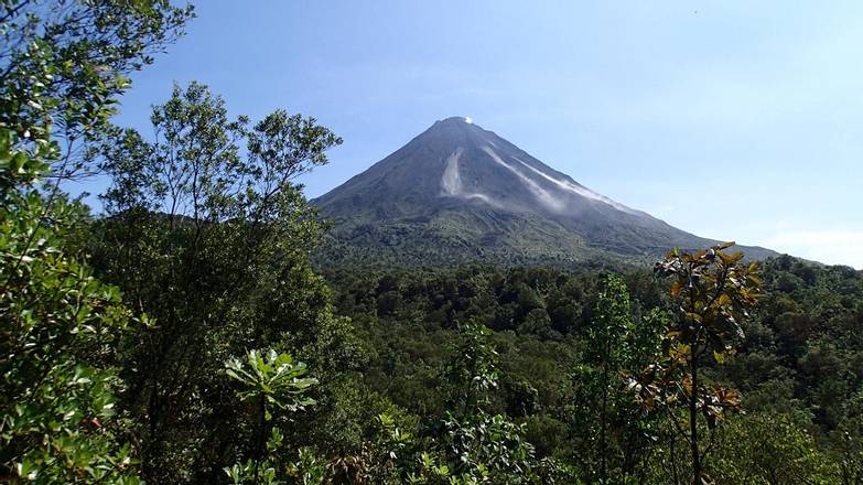 Arenal Volcano 1968 Eruption History, Costa Rica