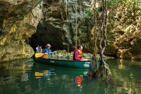 Barton Creek Cave Canoe Tour