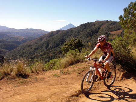 Biking in Guatemala