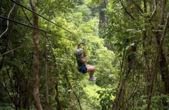 Cave Tubing and Zip-Lining