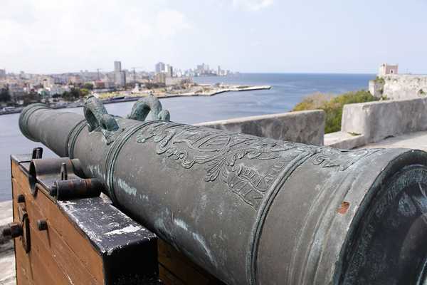 Cannon Shot Beyond the Bay