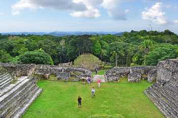 Caracol Mayan Temple