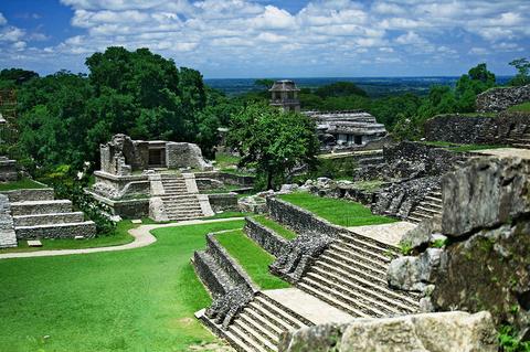 Caracol Maya Temple