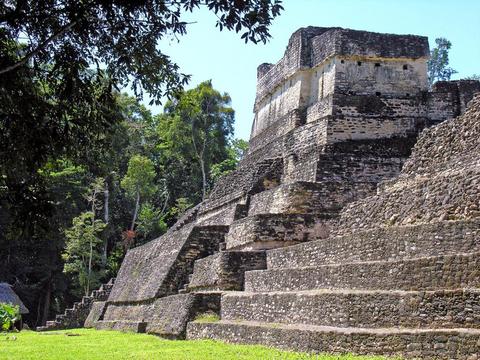 Caracol Maya Temple Belize