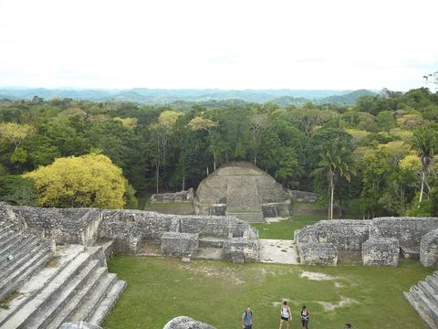 Caracol Maya Temple Belize