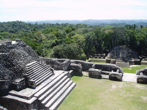 Caracol Maya Temple