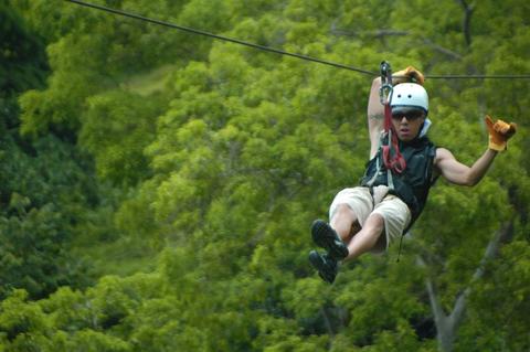 Canopy Tour en el Caribe