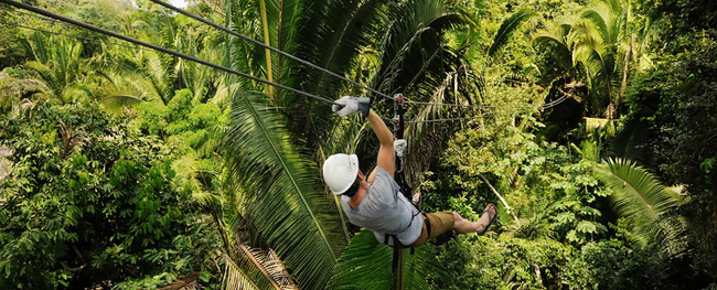 Canoa por las Cuevas y Canopy Photo