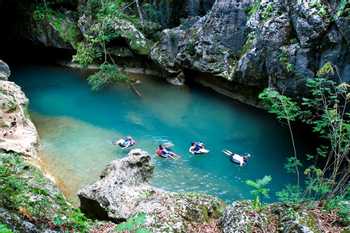Cave Tubing