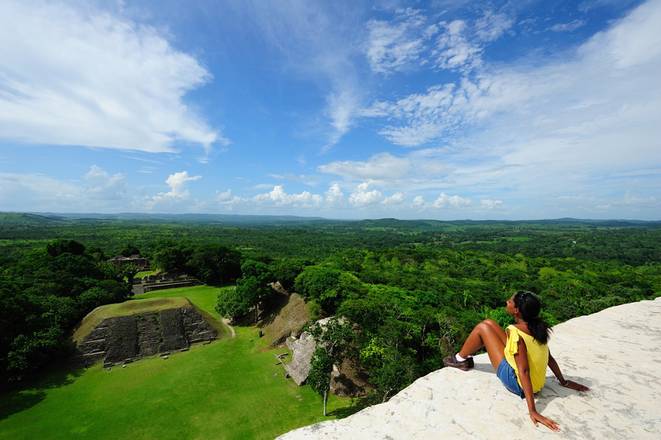 Cave Tubing & Xunantunich Maya Temples, Belize