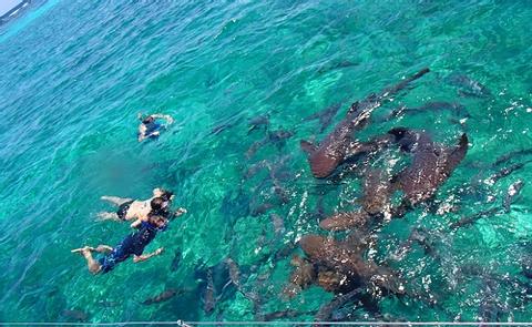 Navegando en Cayo Caulker