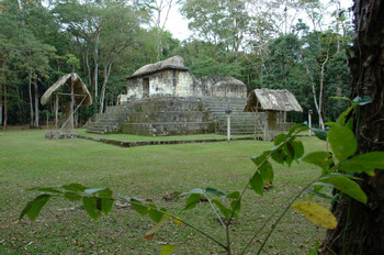 Flores and Santa Elena, Guatemala Archeology
