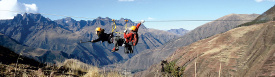 Cusco Zipline in Racchi