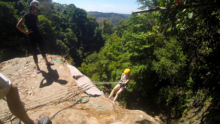Diamante Verde Rappelling photo 2