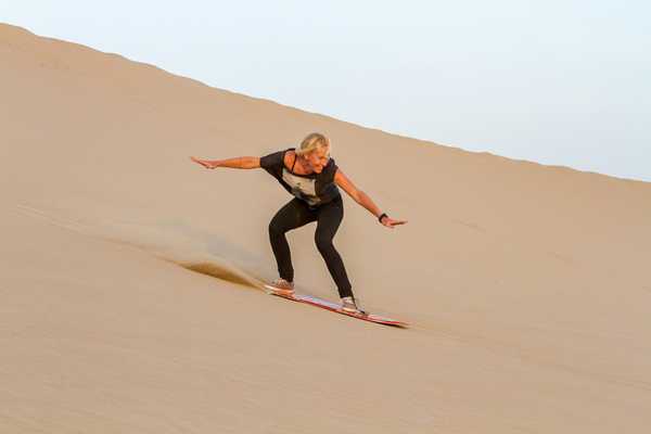 Dune Buggy Ride and Sandboarding in the Desert