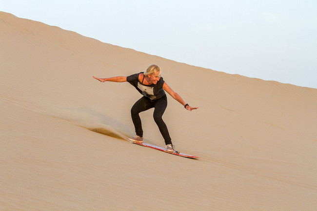 Dune Buggy Ride and Sandboarding in the Desert photo